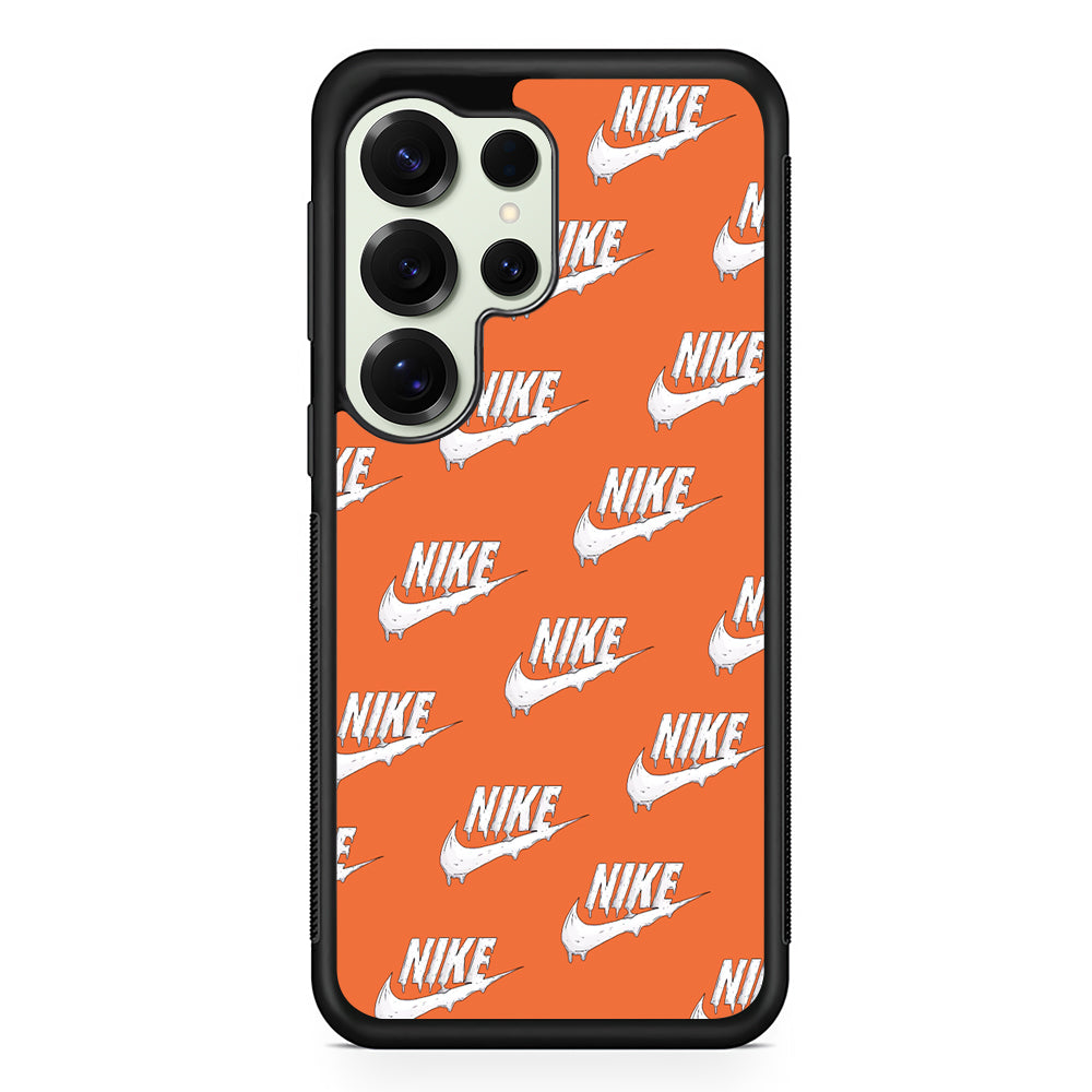 Nike Juice Creamy Orange Samsung Galaxy S25 Ultra Case | Durable Rubber Case for Samsung Galaxy S25 Ultra