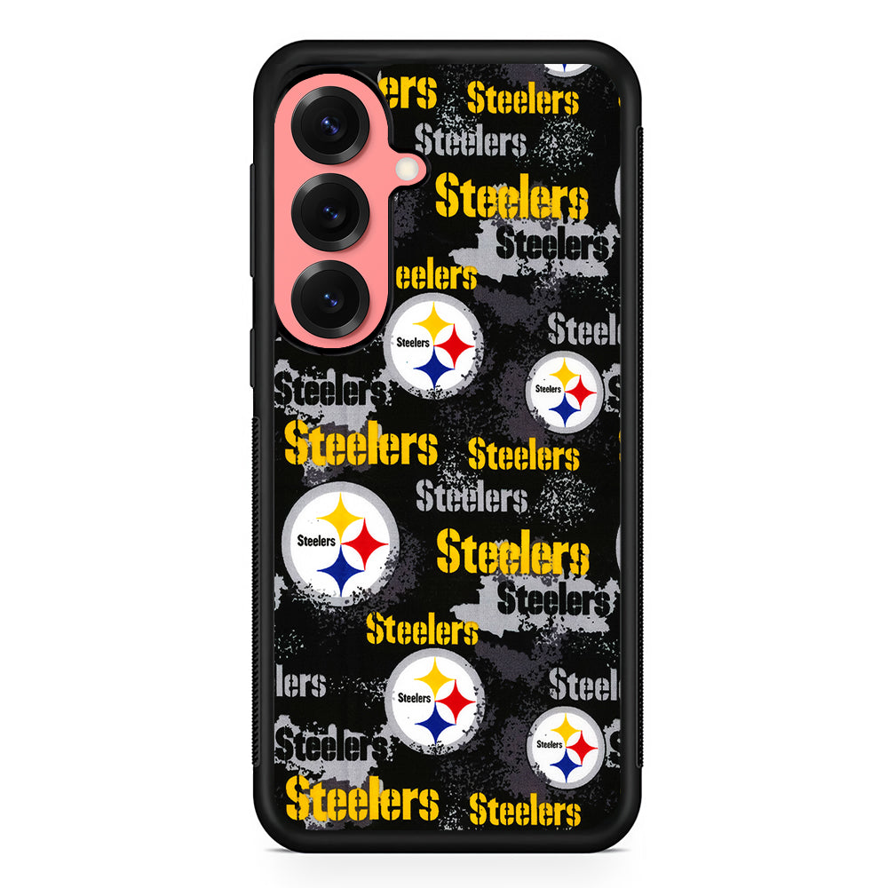 Pittsburgh Steelers Pattern Samsung Galaxy S25 Case | Protective Case for Samsung Galaxy S25