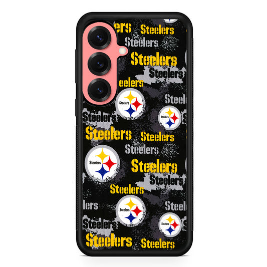 Pittsburgh Steelers Pattern Samsung Galaxy S25 Case | Protective Case for Samsung Galaxy S25