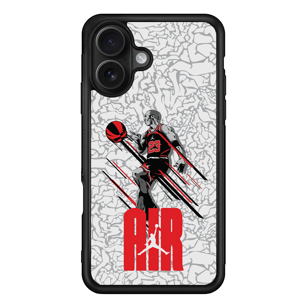Air Jordan The Jumpingman iPhone 16 Case - Oxvistore