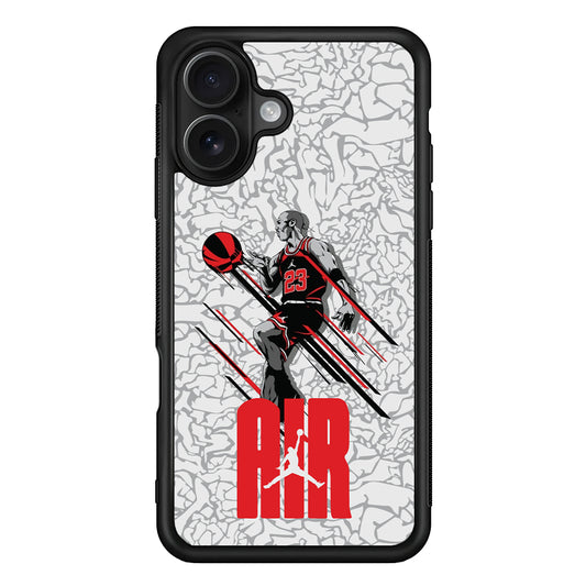 Air Jordan The Jumpingman iPhone 16 Case - Oxvistore