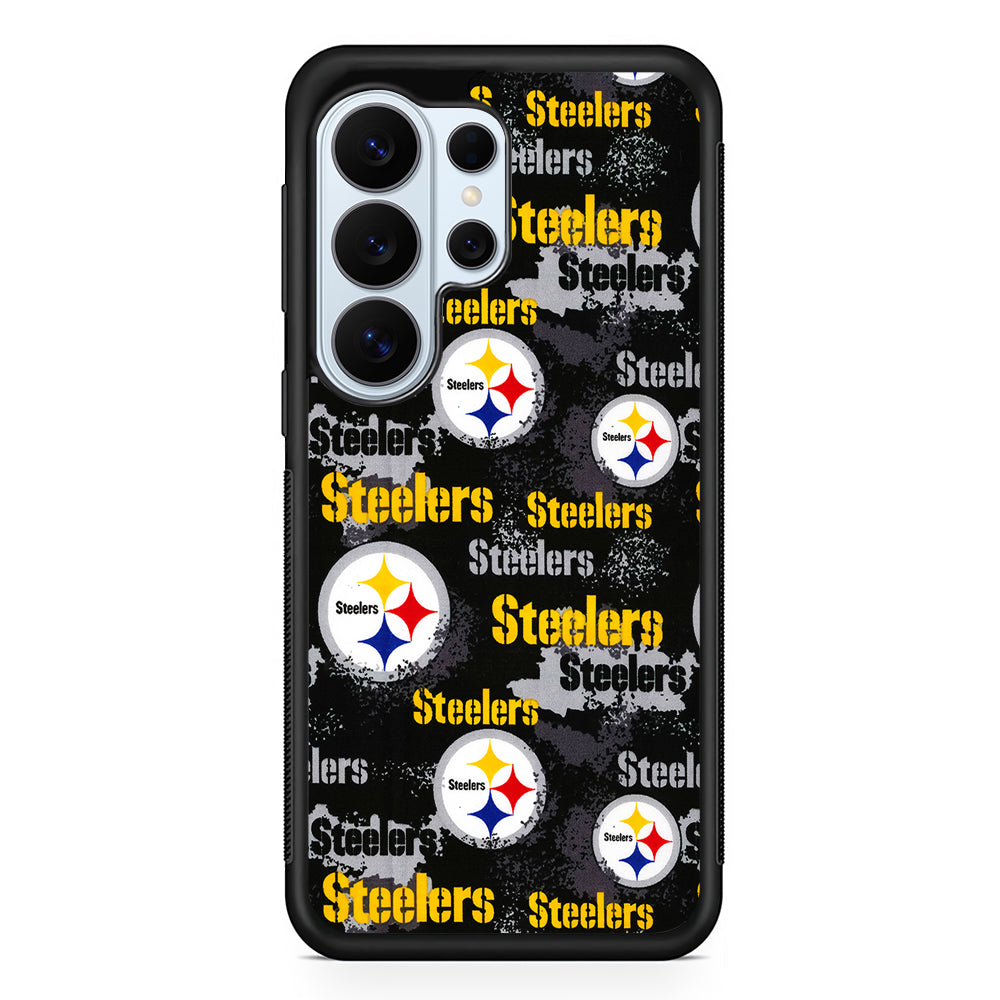 Pittsburgh Steelers Pattern Samsung Galaxy S26 Ultra Case | Protective Phone Cover
