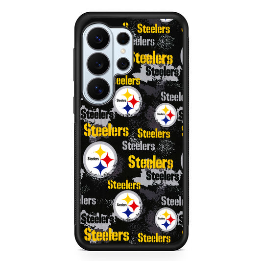 Pittsburgh Steelers Pattern Samsung Galaxy S26 Ultra Case | Protective Phone Cover
