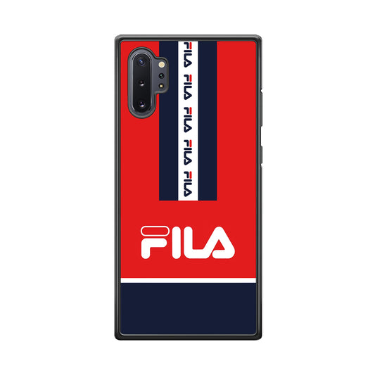 Fila Suit of Identity Samsung Galaxy Note 10 Plus Case | Slim Rubber Case for Samsung Galaxy Note 10 Plus