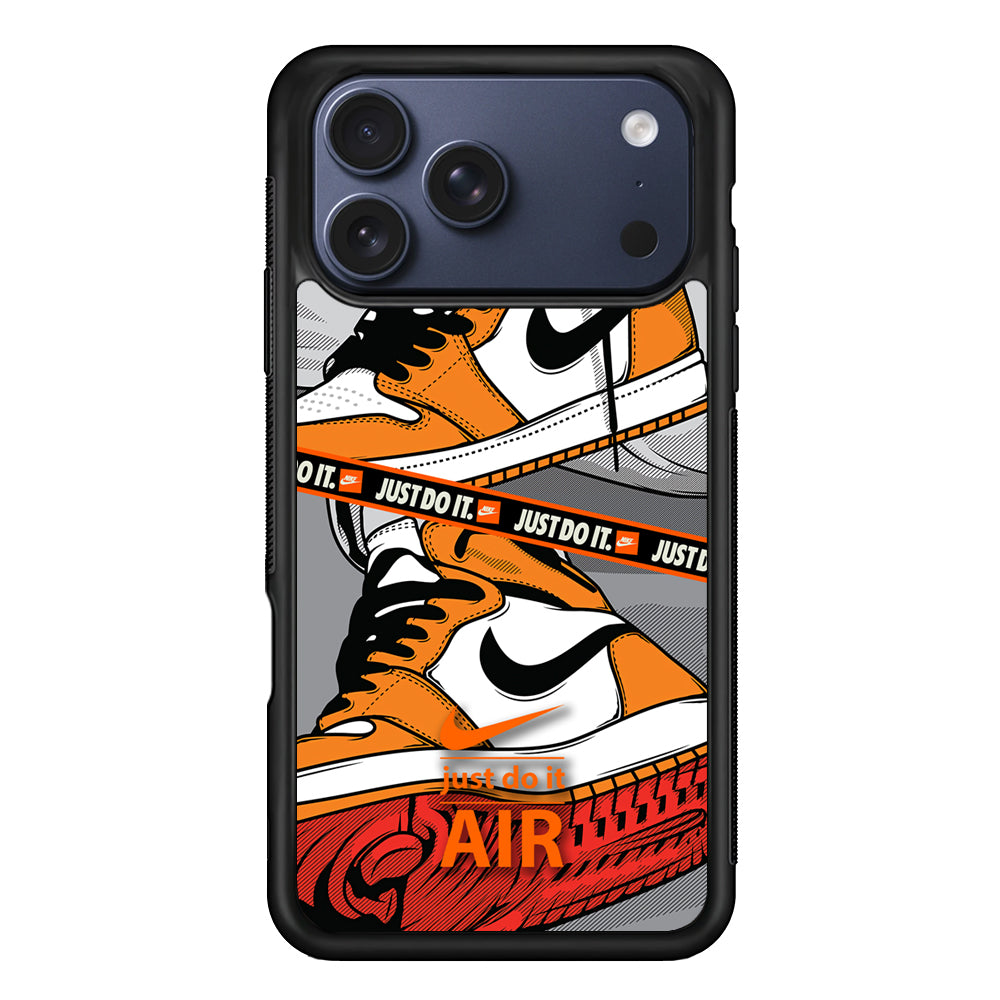 Nike Close Up The Sneaker iPhone 17 Pro Max Case | Durable Rubber Case for iPhone 17 Pro Max