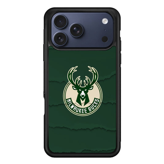 Milwaukee Bucks Logo iPhone 17 Pro Max Case | Slim Protective Cover for iPhone 17 Pro Max