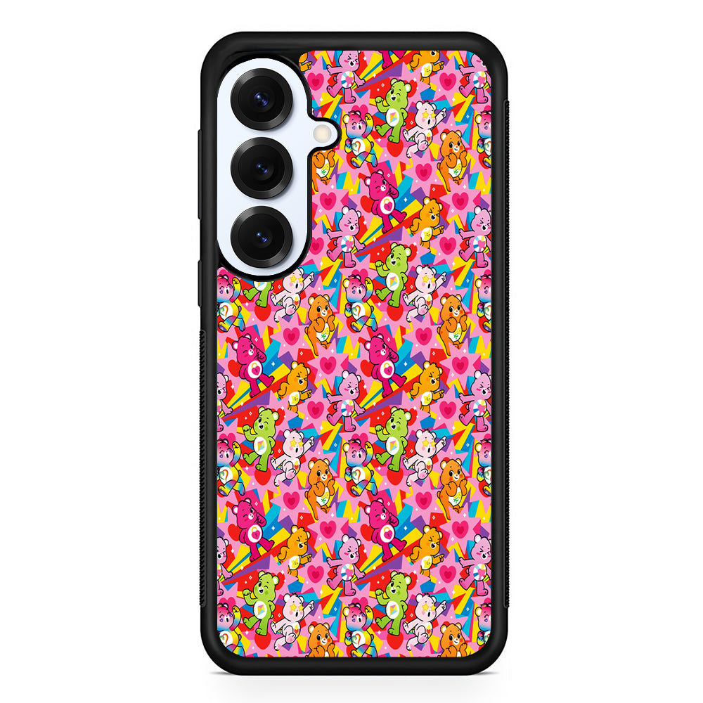 Care Bears Fullcolor Rainbow Samsung Galaxy S25 Plus Case | Slim Rubber Cover for Samsung Galaxy S25 Plus