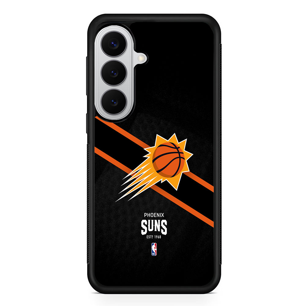 Phoenix Suns Logo Samsung Galaxy S26 Case | Protective Rubber Cover