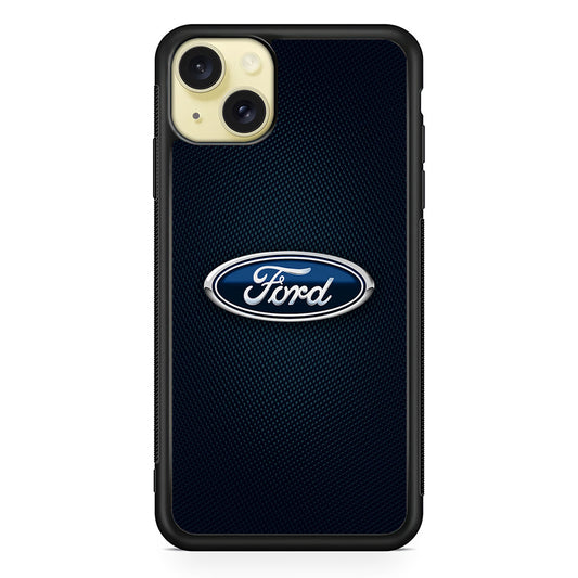 Ford Legend of Performance iPhone 15 Plus Case | Slim Rubber Case for iPhone 15 Plus