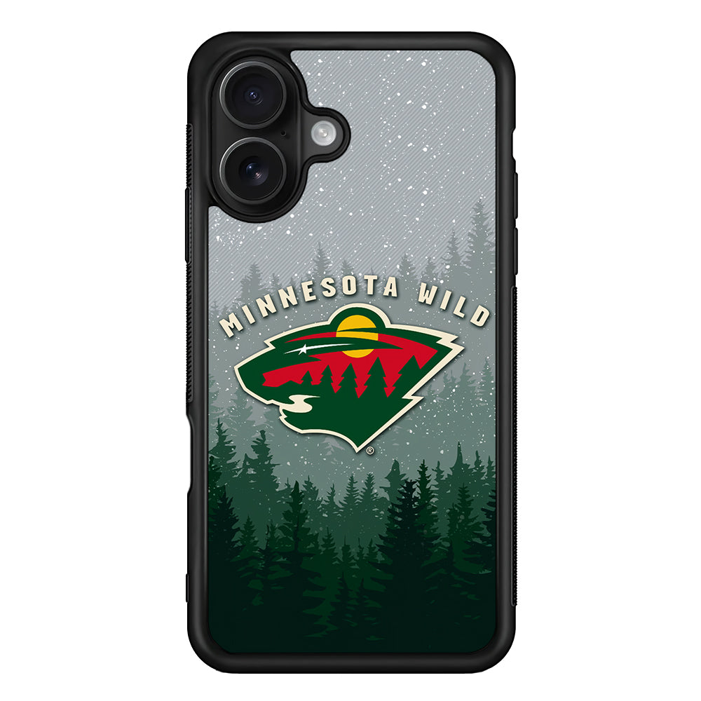 Minnesota Wild Logo iPhone 16 Case - Oxvistore
