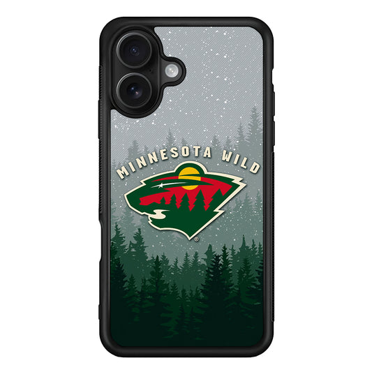 Minnesota Wild Logo iPhone 16 Case - Oxvistore