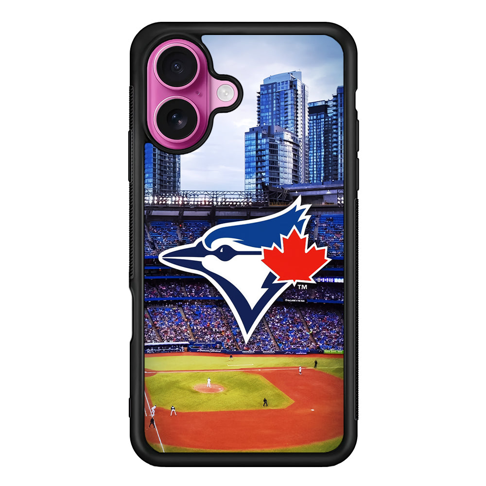 Toronto Blue Jays Stadium iPhone 17 Case | Slim Protective Rubber Phone Cover