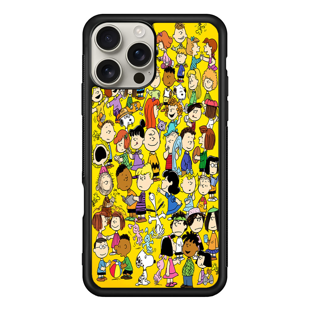 The Charlie Brown and Friends Peanuts iPhone 16 Pro Max Case | Stylish Protective Case for iPhone 16 Pro Max