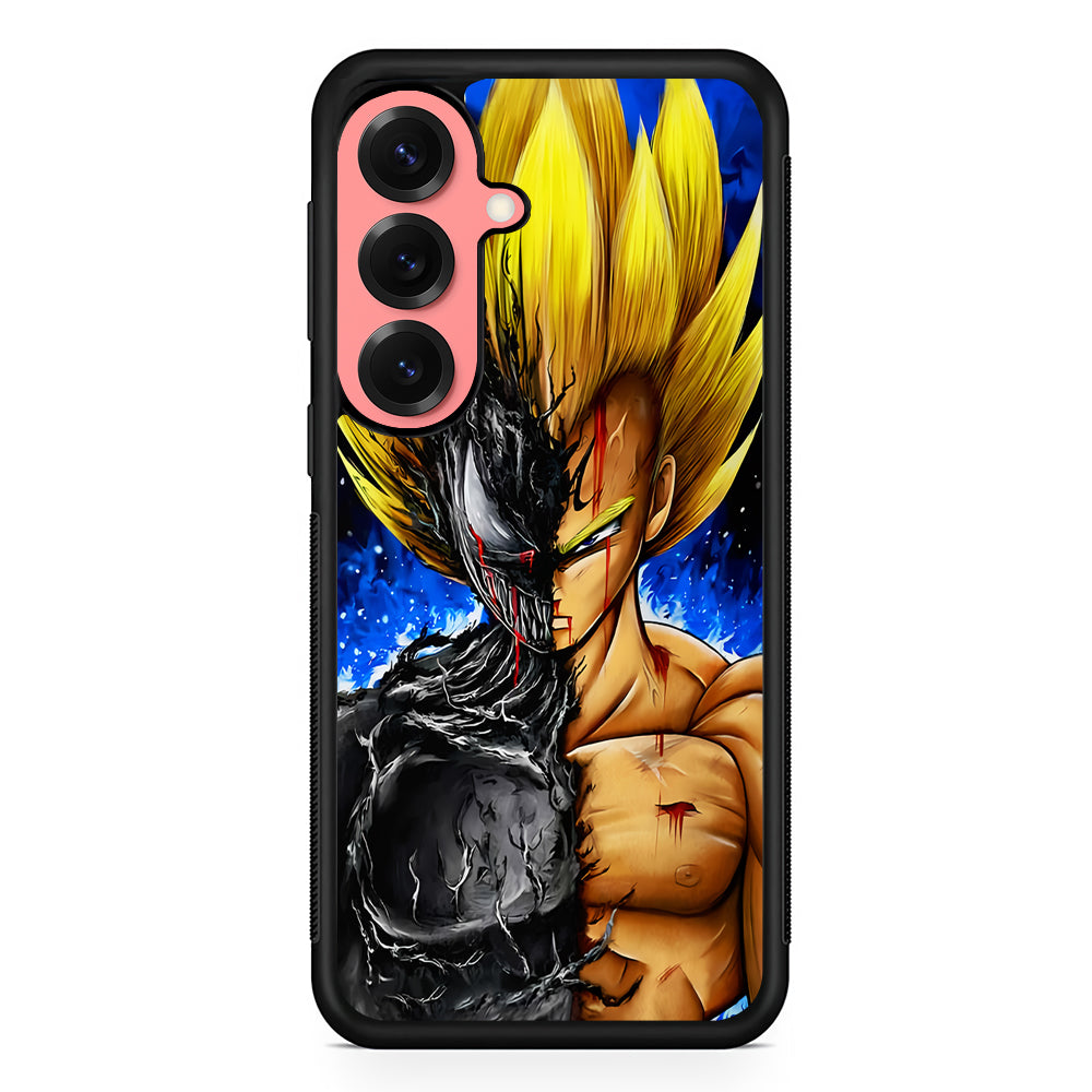 Venom X Vegeta Fusion Samsung Galaxy S25 Case | Protective Case for Samsung Galaxy S25