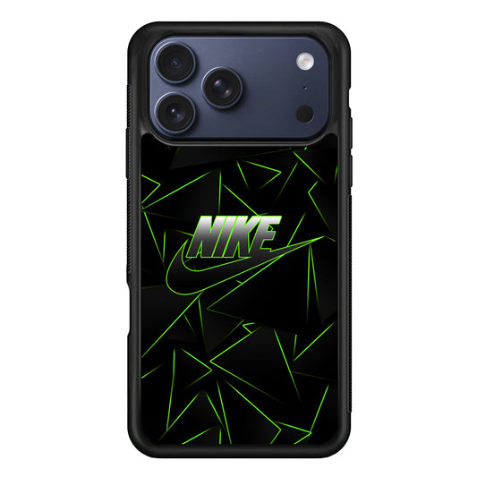 Nike Green Laser Point iPhone 17 Pro Max Case | Durable Rubber Case for iPhone 17 Pro Max