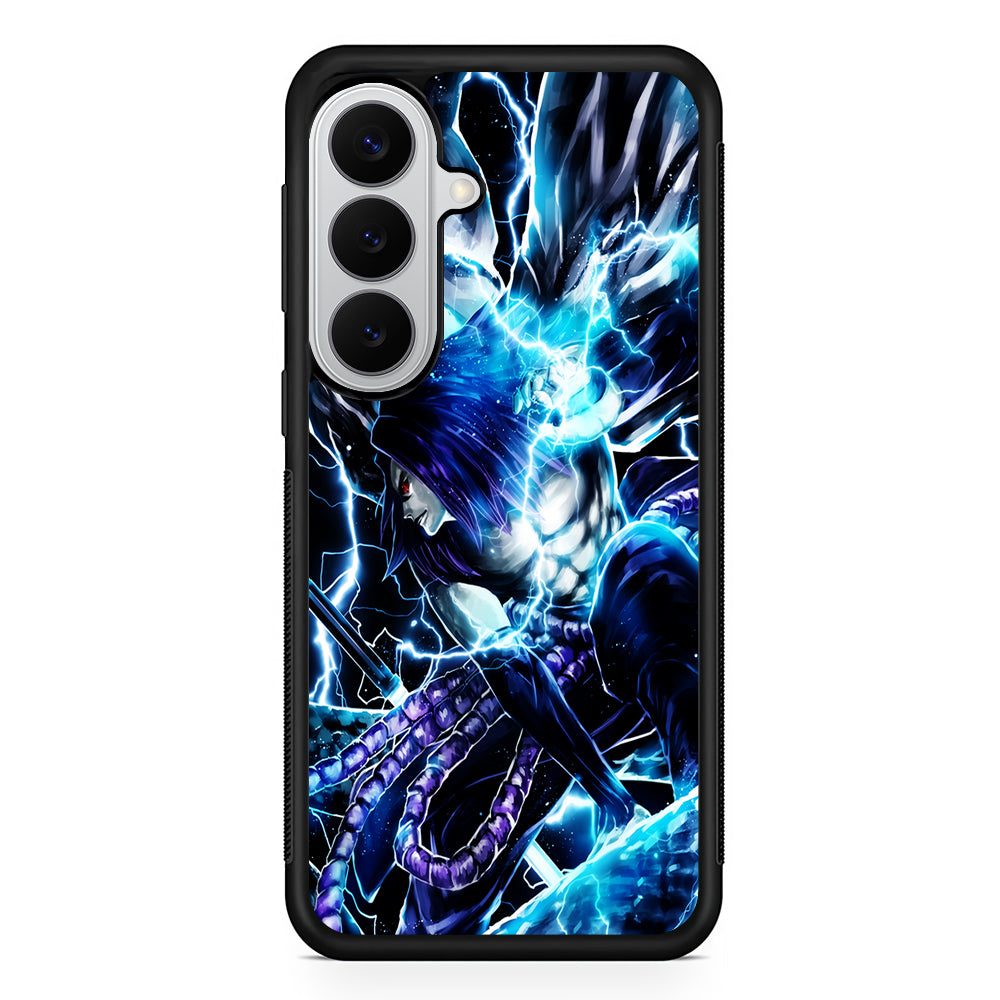 Naruto Sasuke Chidori Art Samsung Galaxy S26 Case | Protective Rubber Cover
