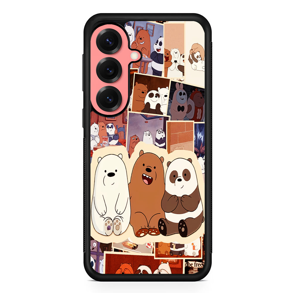 We Bare BearsAaesthetic Samsung Galaxy S25 Case | Protective Case for Samsung Galaxy S25