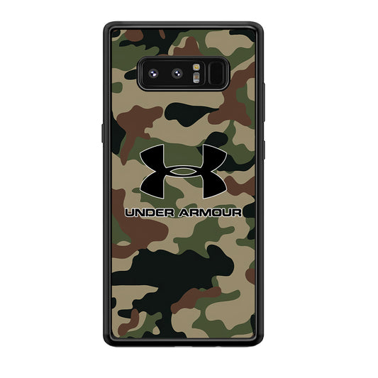 Under Armour Green Camo Samsung Galaxy Note 8 Case | Slim Rubber Case for Samsung Galaxy Note 8