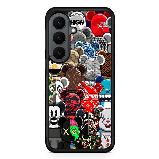 Bearbrick Iconic Brand Design Samsung Galaxy S26 Plus Case | Slim Rubber Case for Samsung Galaxy S26 Plus
