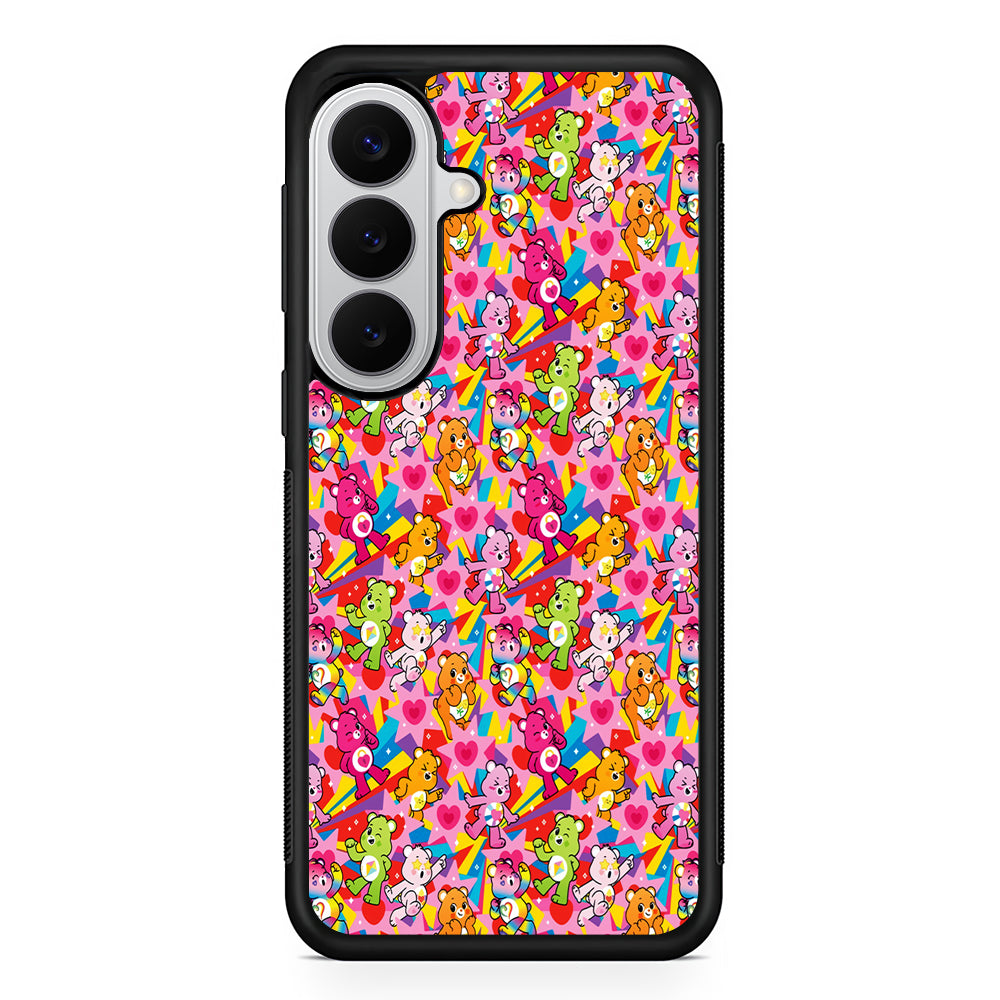 Care Bears Fullcolor Rainbow Samsung Galaxy S26 Case | Protective Rubber Cover