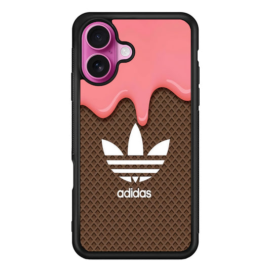 Adidas Ice Cream iPhone 17 Case - Slim Rubber Case for iPhone 17