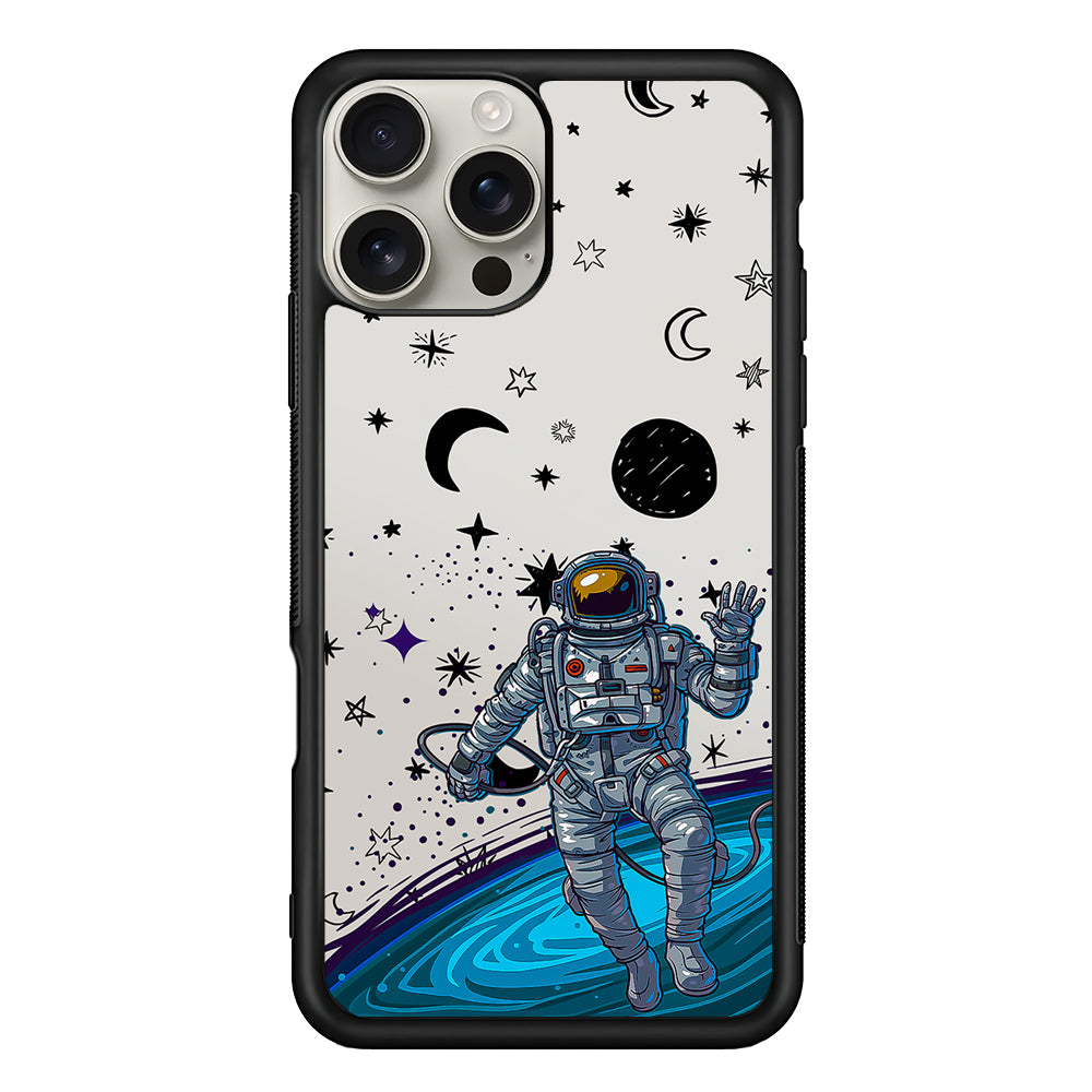 Astronaut Lost in Space iPhone 16 Pro Max Case | Stylish Protective Case for iPhone 16 Pro Max