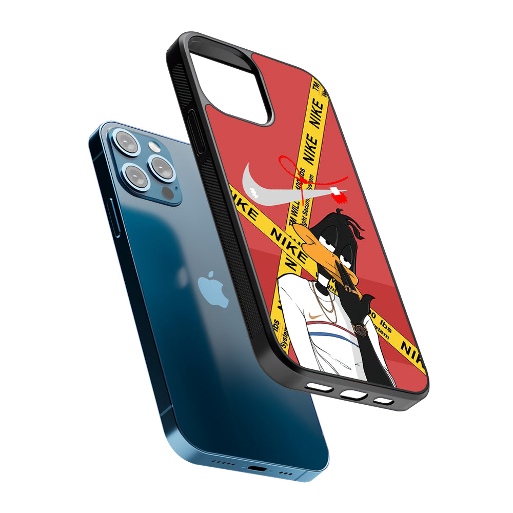 Nike with Hype Duffy 2D Rubber Phone Case | Slim Protective Phone Case