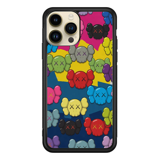 Kaws Pop Parade iPhone 14 Pro Case | Slim Rubber Case for iPhone 14 Pro