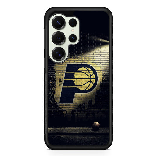 Indiana Pacers Wall Samsung Galaxy S25 Ultra Case | Durable Rubber Case for Samsung Galaxy S25 Ultra