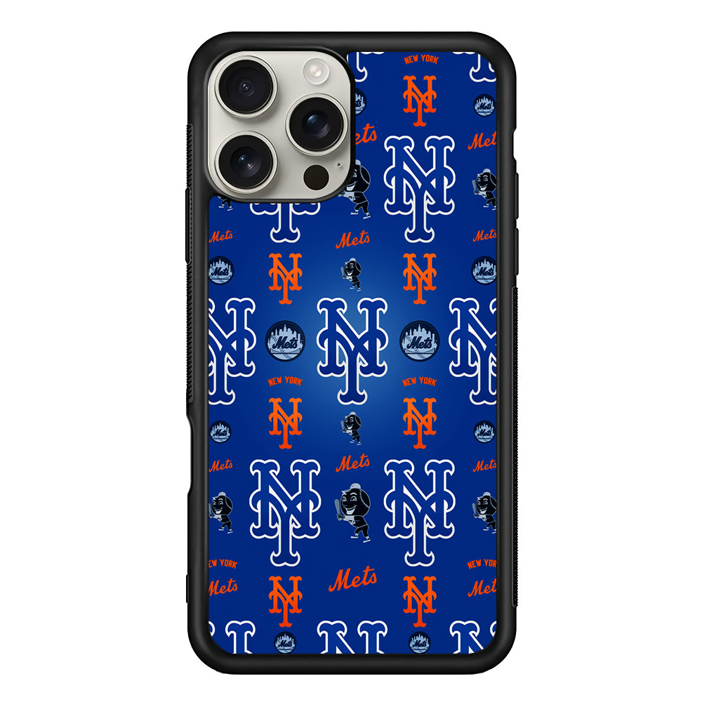 New York Mets Logo iPhone 16 Pro Max Case | Stylish Protective Case for iPhone 16 Pro Max