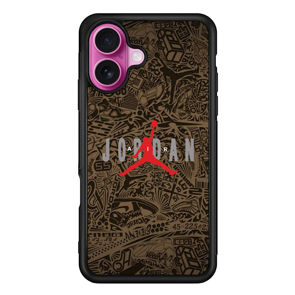 Air Jordan Summary of Accession iPhone 17 Case - Slim Rubber Case for iPhone 17