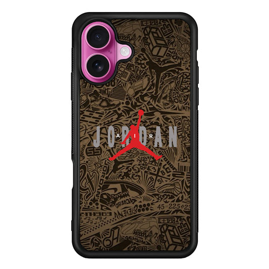 Air Jordan Summary of Accession iPhone 17 Case - Slim Rubber Case for iPhone 17