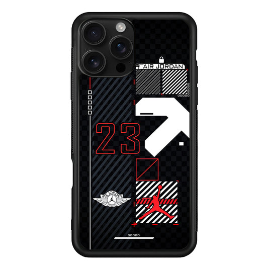 Air Jordan Robot Dome iPhone 16 Pro Case - Stylish Protective Cover for iPhone 16 Pro