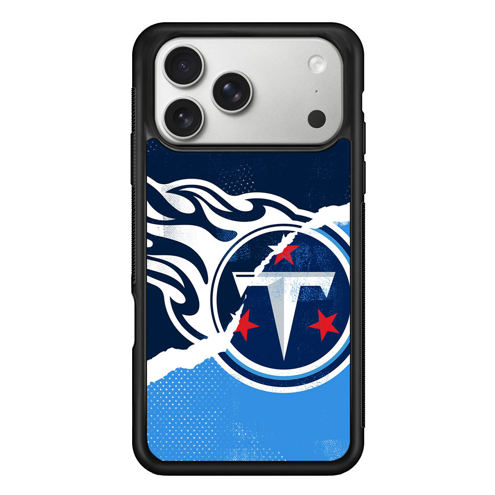 Tennessee Titans Logo iPhone 17 Pro Case | Slim Rubber Case for iPhone 17 Pro