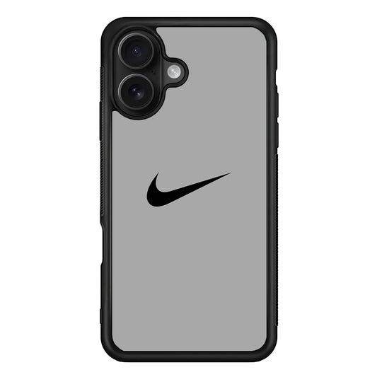 Nike Gray Full iPhone 16 Case - Oxvistore