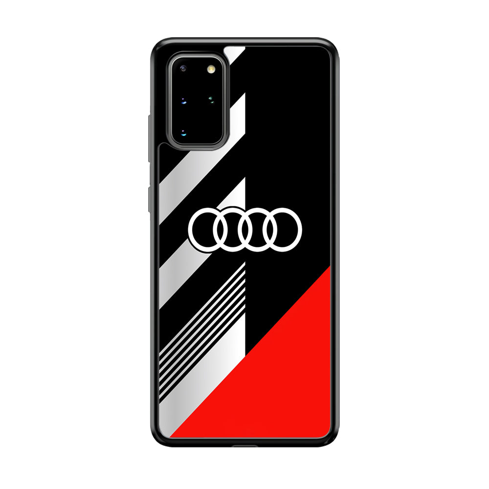 Audi F1 Sport Logo Samsung Galaxy S20 Plus Case | Slim Rubber Case for Samsung Galaxy S20 Plus