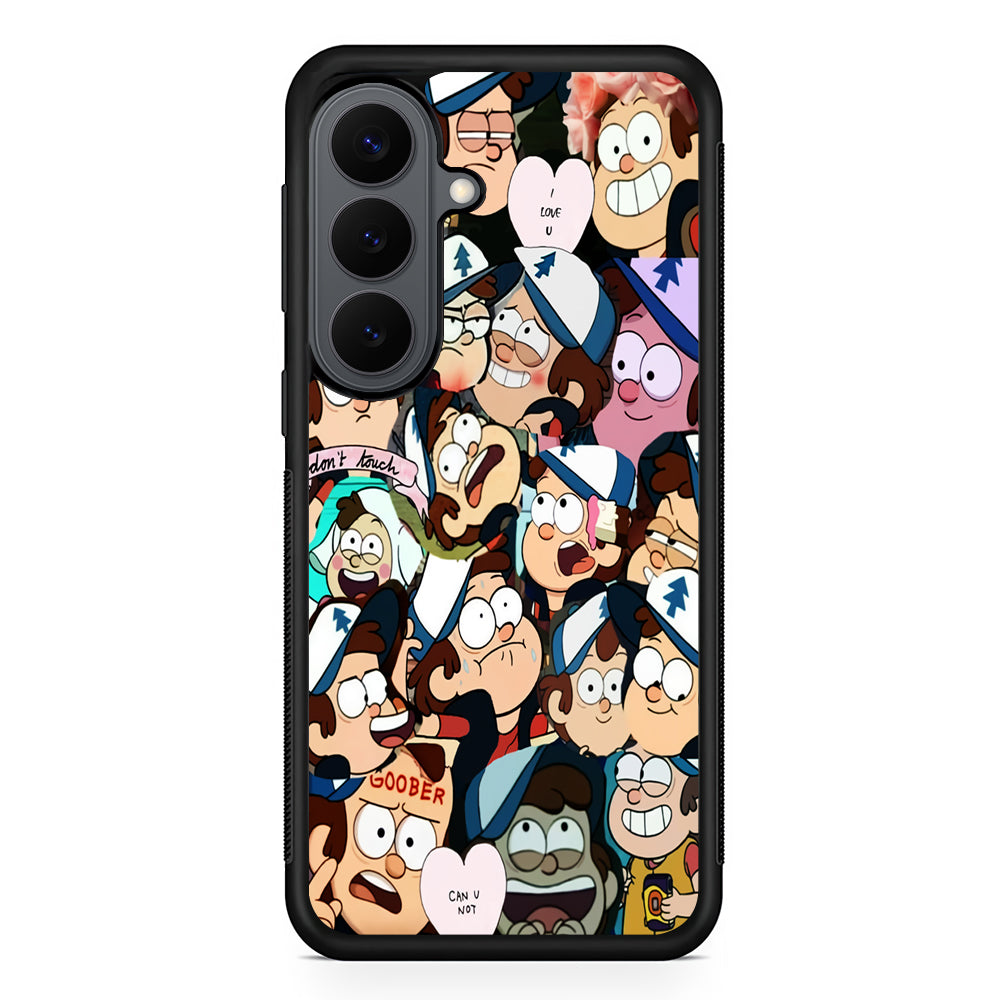 Dipper Gravity Falls Collection Samsung Galaxy S26 Plus Case | Slim Rubber Case for Samsung Galaxy S26 Plus