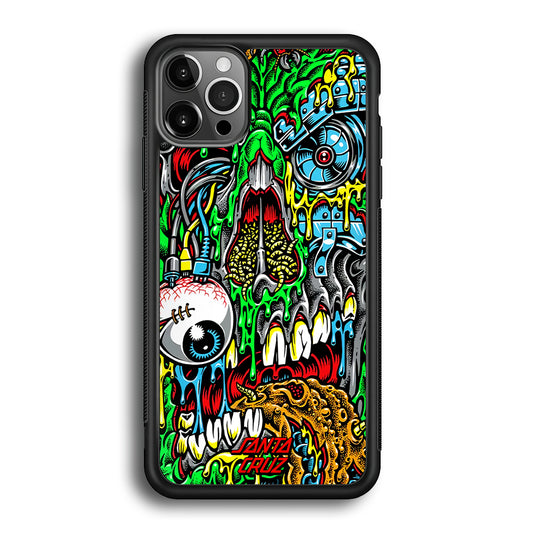 Santa Cruz Cyber Zombie iPhone 12 Pro Max Case | Slim Rubber Case for iPhone 12 Pro Max