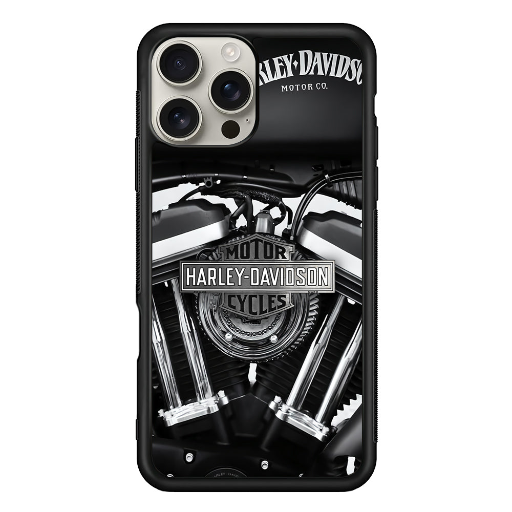 Harley Davidson Muscular Torsion iPhone 16 Pro Max Case | Durable Everyday Protective Cover