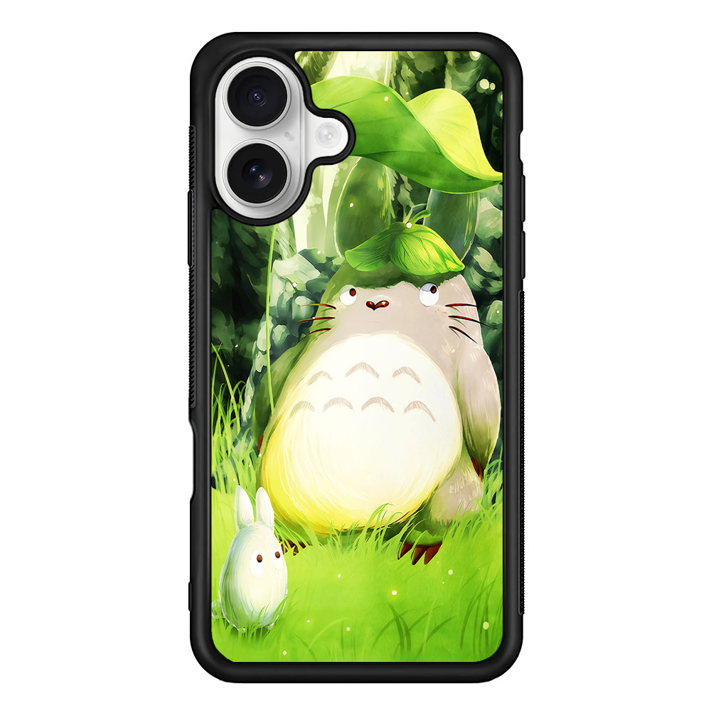 My Neighbor Totoro Studio Ghibli iPhone 16 Plus Case | Durable Protective Rubber Cover