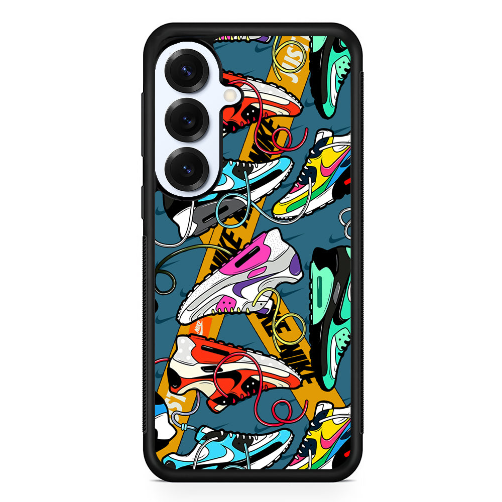 Nike Twister Shoelaces Samsung Galaxy S25 Plus Case | Durable Samsung Galaxy S25 Plus Phone Case