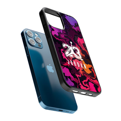Air Jordan Colorful Smoke 2D Rubber Phone Case | Slim Protective Phone Case