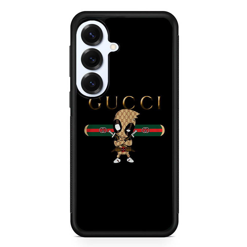 Gucci Deadpool Style Samsung Galaxy S25 Plus Case | Slim Rubber Case for Samsung Galaxy S25 Plus