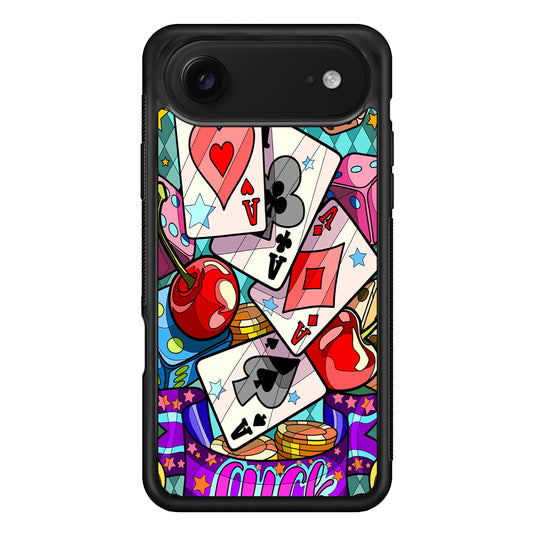 Four Ace Cards Cartoon iPhone 17 Air Case | Protective Case for iPhone 17 Air