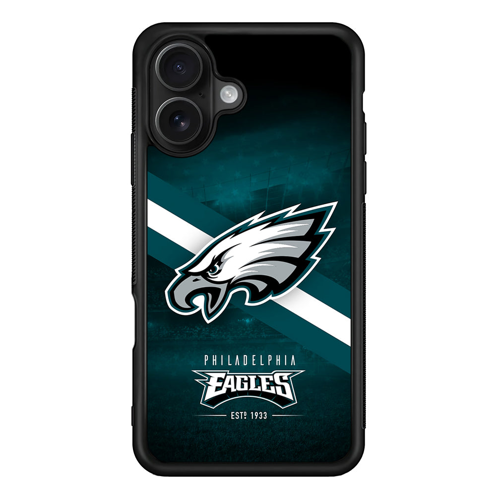 Philadelphia Eagles Logo iPhone 16 Case - Oxvistore