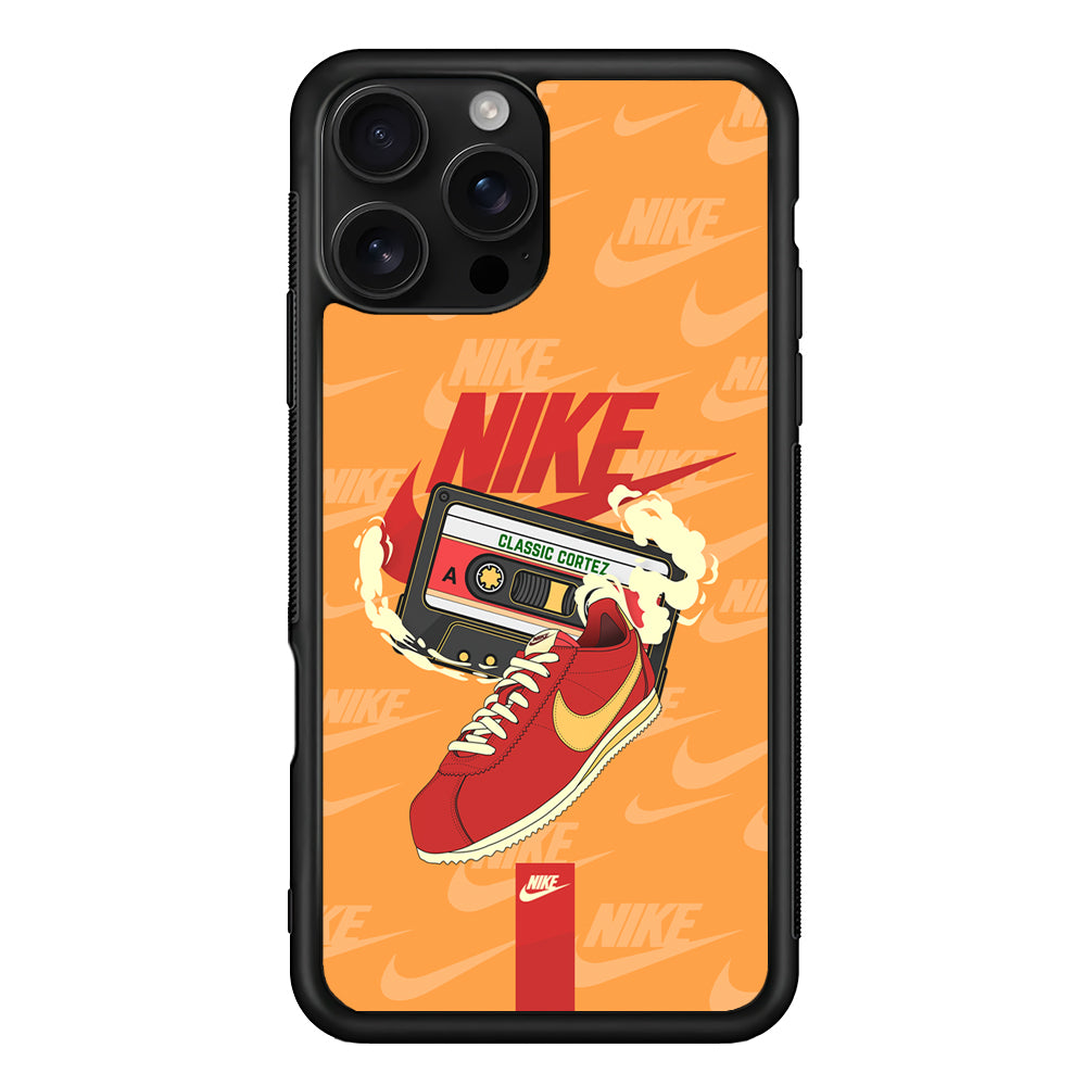 Nike Classic Stride iPhone 16 Pro Case - Stylish Protective Cover for iPhone 16 Pro