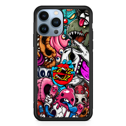 Santa Cruz Skateboard Nightmare 2D Rubber Phone Case | Durable Phone Case