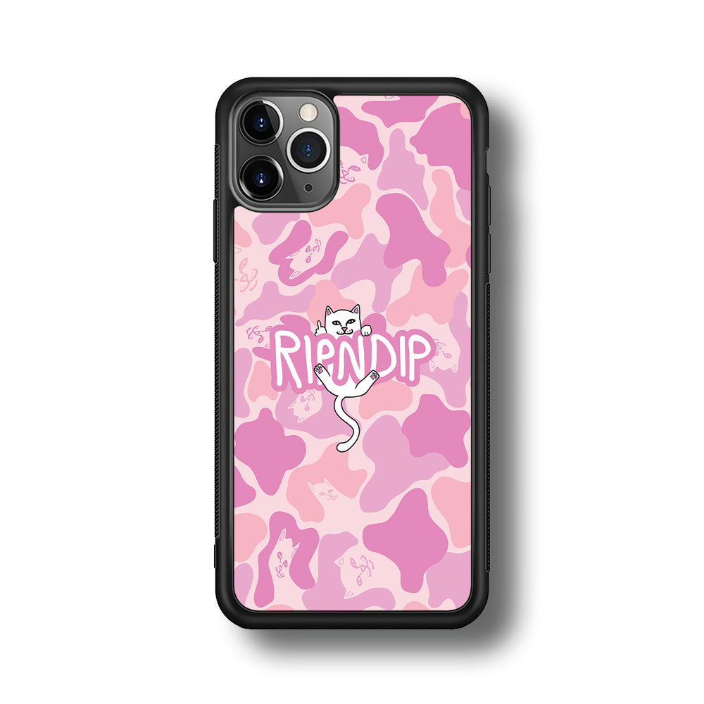 Rip N Dip Pink Camo iPhone 11 Pro Max Case | Slim Rubber Case for iPhone 11 Pro Max