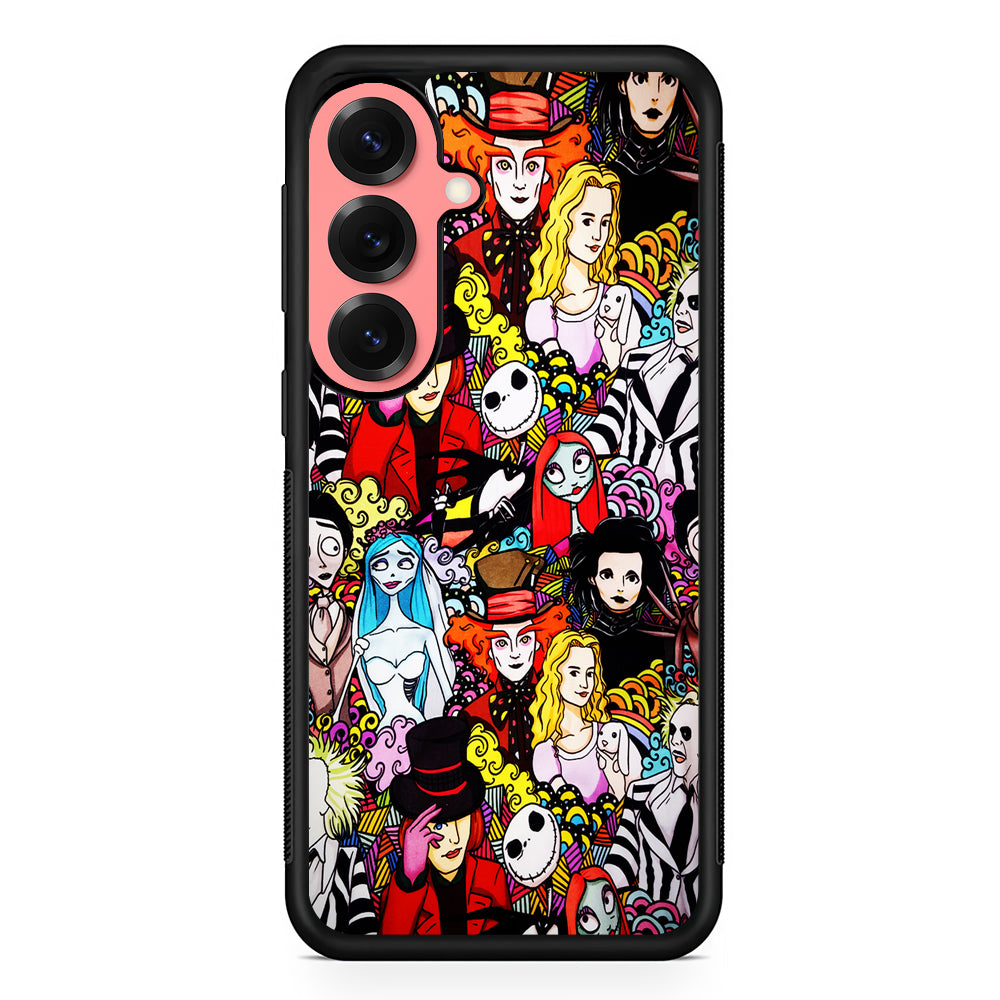 Alice in Wonderland Art Samsung Galaxy S25 Case | Protective Case for Samsung Galaxy S25