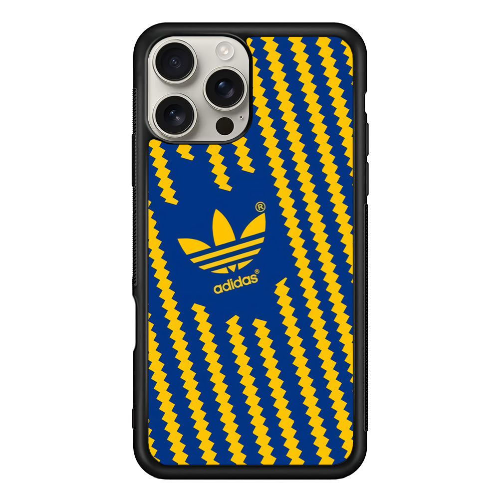 Adidas Choppy Line iPhone 16 Pro Max Case | Durable Everyday Protective Cover